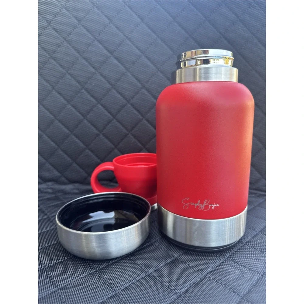 Dog Water Bottle With Travel Bowl 24oz Travel Cup For Pet & Humans
